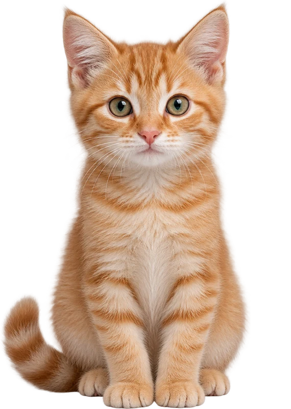 Turuncu tekir yavru kedi