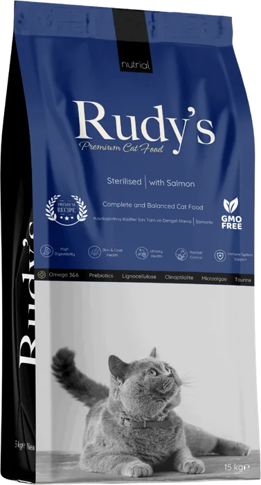 Rudy's Kısırlaştırılmış Kedi maması 15 kg